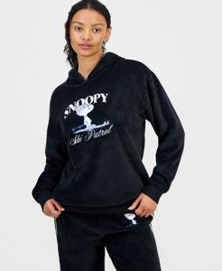 Детская плюшевая толстовка Snoopy Ski Patrol Love Tribe, Black
