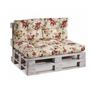 Подушки для поддонов, подушки для садовых диванов, стеганые подушки, наполненные гранулированным пенополиуретаном, много цветов и размеров PPI (подушка сиденья 120x40, стеганые цветы 4)