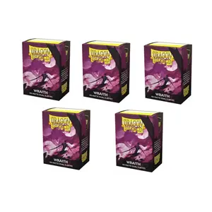 Стандартные рукава – Wraith (10 упаковок по 100 шт.), Dragon Shield - Card Sleeves - Standard Matte Dual