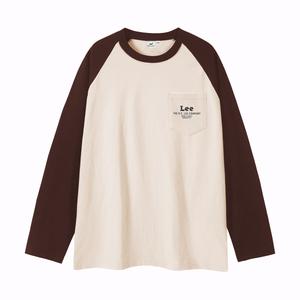 Футболка унисекс Lee, коричневый