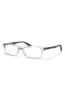 Ray-Ban очки в прямоугольной оправе, белый