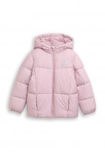 Зимняя куртка TOM TAILOR Winter jacket, Lilac Heart Print/Light Pink