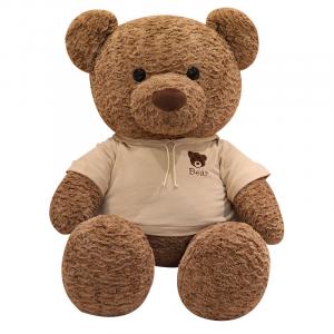 Свитшот плюшевый мишка очаровательный милый медвежонок для обнимания плюшевая кукла 70см/90см/110см/135см высота Happy Fish