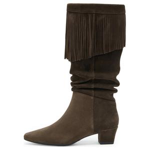 Сапоги женские цыганские до колена Staccato, Dark Coffee
