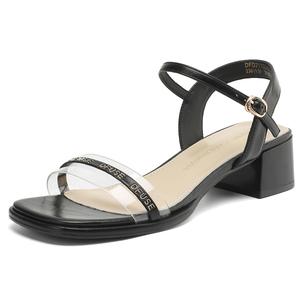 Сандалии с одним ремешком D FUSE SCANDINAVIA женские D:FUSE SCANDINAVIA, Black