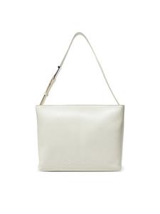 Сумочка Embossed Logo Medium Shopper K60K613172 Calvin Klein, экрю