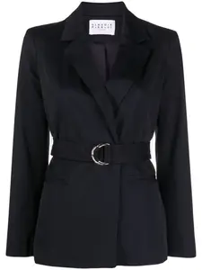 Блейзер с поясом Claudie Pierlot, синий