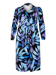 Платье Yoek Dress Wrap Detail, синий