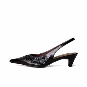 SHOEMAKER QUEEN Женские туфли на платформе с массивным каблуком черные, цвет Black
