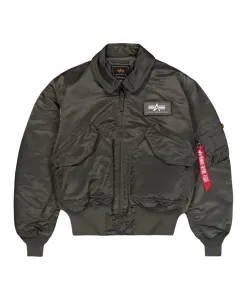 Куртка-Бомбер Cwu 45/p Alpha Industries, серый