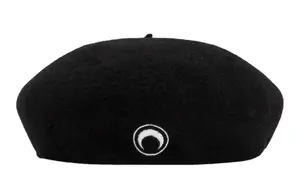 Берет женский черный Marine Serre