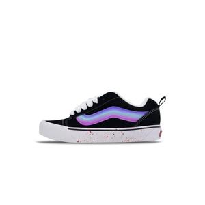 Knu Skool urban techwear neon устойчивые к истиранию low top кроссовки для скейтбординга unisex Vans, черный