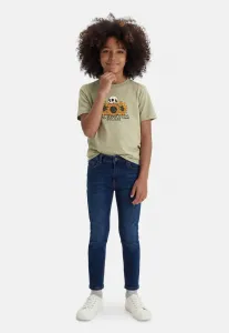 Футболка с принтом черепа jorcatskills ss cn sn jnr Jack & Jones Junior, Seagrass