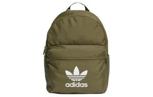 Adidas Переработанный полиэстеровый рюкзак унисекс из ткани полотняного переплетения цвет фокусный оливковый, Focus Olive