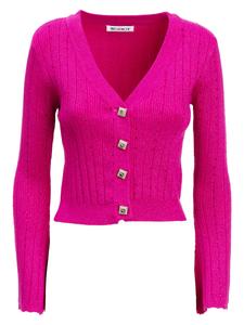 Вязаный кардиган Influencer, розовый