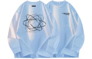 Футболка Unisex Crew Neck Moderate WARRIOR, sky синий