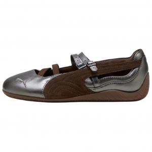 Speedcat Flat Mary Jane Shoes Women's Silver Brown PUMA, серебряный коричневый