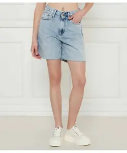 Джинсовые шорты-бермуды Relaxed fit Calvin Klein Jeans, синий