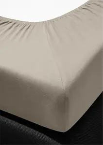 Простыня на резинке IRISETTE CLASSIC-JERSEY JUPITER 0008 галька 190 x 200 см Irisette