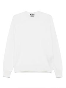 Джемпер TOM FORD с круглым вырезом, белый