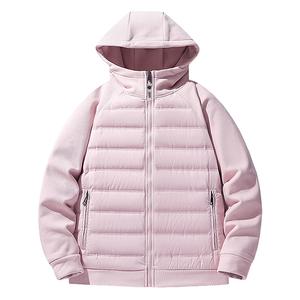 Пуховик Unisex с капюшоном Moderate Jeep, розовый