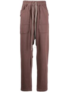 Rick Owens DRKSHDW спортивные брюки Mauve с кулиской, фиолетовый
