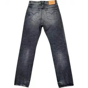 VERSACE Джинсы Men's Gray Moderate Straight Fit