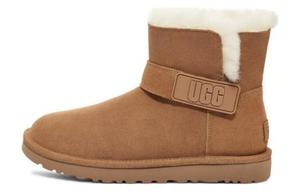Угги женские UGG на липучке, коричневый