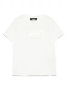 Футболка с принтом 90 Versace Kids, белый