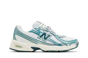 Кроссовки New Balance 740v2 White Marsh Green, белый