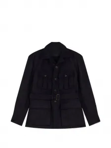 Куртка Clint с поясом и нагрудным карманом Fortela, синий