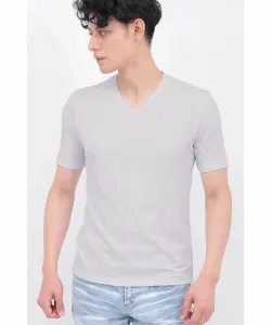 Футболка с коротким рукавом из волнистой ткани TORNADO MART, цвет White