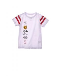 Футболка с символикой гонок Chaser Racing, белый