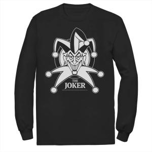 Мужская классическая футболка с плакатом DC Comics Joker Smiling Licensed Character