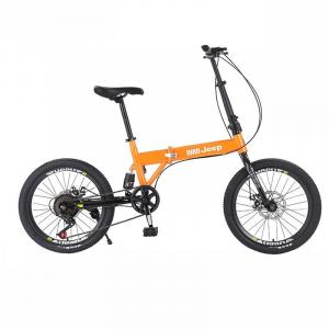Горный велосипед для лесных троп High Carbon Steel Disc Brake Folding Bicycles Commute Teenagers 20 дюймов Jeep