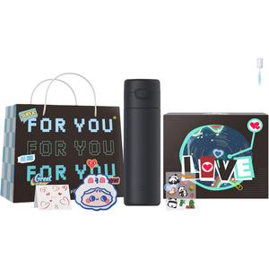 Термостакан Mi Home с крышкой на защелках 480 мл Xiaomi, синий