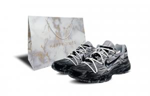 Nike Инициатор противоскользящие износостойкие низкие кроссовки для бега женские черно-белые, цвет Black White (Shopping Bag)