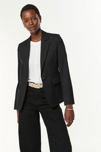 Однобортный пиджак, сшитый по индивидуальному заказу Next, черный