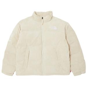 Куртка Supreme x The North Face Suede Nuptse 'Stone', кремовый