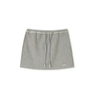 Повседневная короткая юбка женская KIRSH, серый