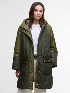 Куртка Elspeth стеганая Barbour, Olive/Moss