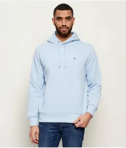 Толстовка regular fit Gant, небесно-голубой