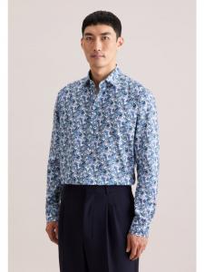 Seidensticker Деловая рубашка, стандартный размер, бирюзового цвета