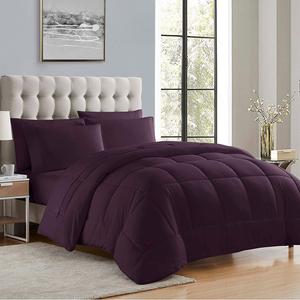 BesBedding Комплект постельного белья King Bed-in-a-Bag пурпурный 100% египетский хлопок Purple
