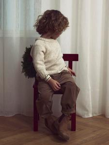 Lil'Atelier Свитер в светло-бежевом цвете