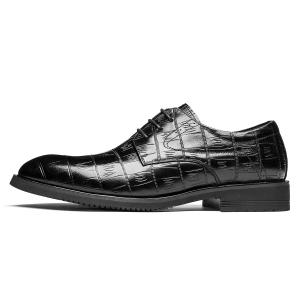 Мужские черные туфли