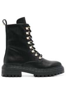 TWINSET декорированные ботинки на шнуровке, черный