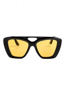 Солнцезащитные очки Manon в геометричной оправе Lapima, черный