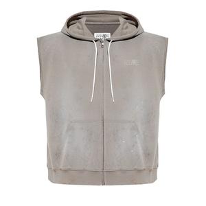 Куртка MM6 Maison Margiela Sweat Jacket 'Taupe', коричневый