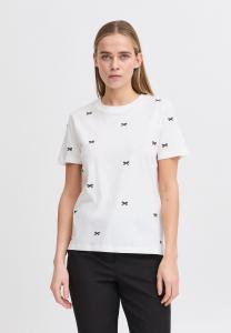 Футболка ICHI IHCAMINO, Cloud Dancer/Off-White